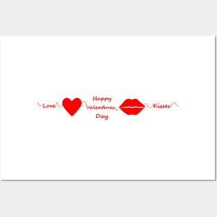 Love And Kisses Posters and Art